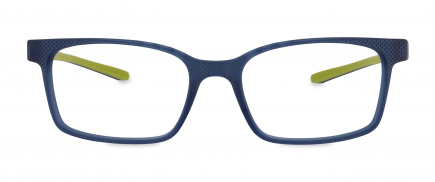 Damian optical frame in the colour Jaded Denim displayed in front view.