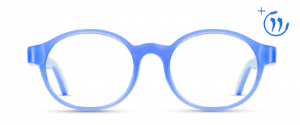 Eleonore optical frame in the colour Spark displayed in front view.
