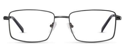 Gibbs optical frame in the colour Satin Orion Grey displayed in front angle view.