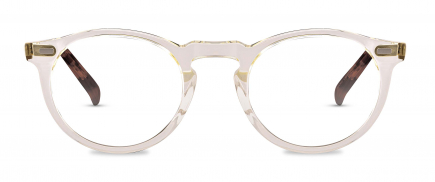 Oscar Wylee Harris optical frame in the colour Prosecco displayed in front angle view.