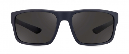 Jett sunglasses frame in the colour Navy Forest displayed in front view.