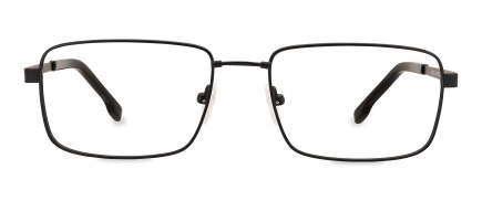 Keizel optical frame in the colour Dark Matter displayed in front view.