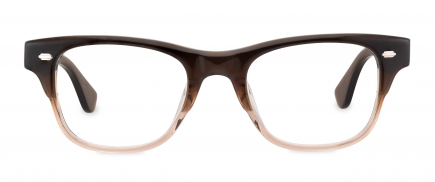 Kristof optical frame in the colour Latte displayed in front view.