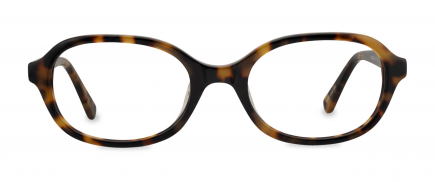 Sabrina optical frame in the colour Modern Tortoise displayed in front view.