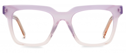Serge optical frame in the colour Fairy displayed in front view.