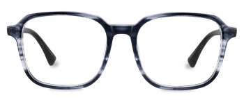 Axelle optical frame in the colour Striped Shadow displayed in front view.