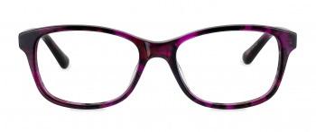 Bronwyn optical frame in the colour Acai Tortoise displayed in front view.