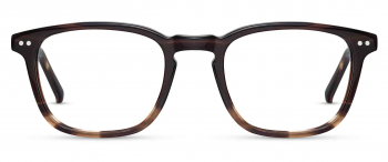 Bryant optical frame in the colour Hickory displayed in front angle view.