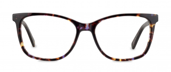 Byron optical frame in the colour Amethyst displayed in front view.