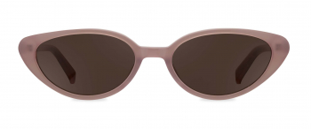 Isabella sunglasses frame in the colour Ballet Slippers displayed in front view.