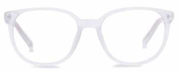 Celeste optical frame in the colour Ice displayed in front view.
