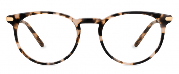 Dolly optical frame in the colour Strawberry Chocolate Chip displayed in front view.