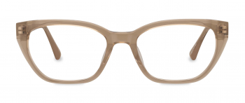 Eloise optical frame in the colour Bare displayed in front view.