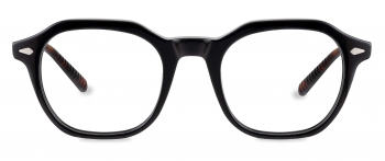 Frank optical frame in the colour Burnt Obsidian displayed in front view.