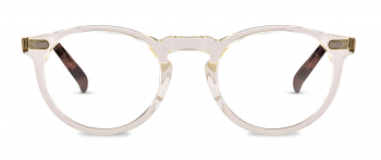 Oscar Wylee Harris optical frame in the colour Prosecco displayed in front angle view.