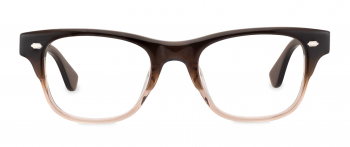 Kristof optical frame in the colour Latte displayed in front view.