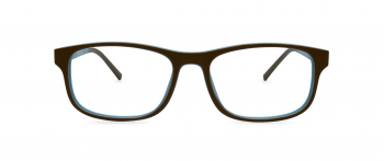 Lucien optical kids frame in the colour Doctor displayed in front view.