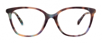 Lupita optical frame in the colour Crystal Confetti displayed in front view.