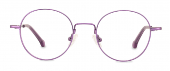 Mackenzie optical frame in the colour Hibiscus displayed in front view.