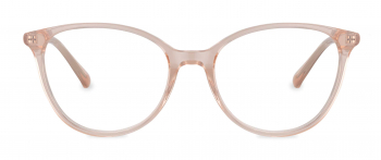 Opal optical frame in the colour Champagne displayed in front view.