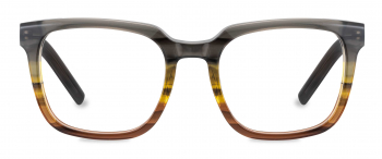 Orville optical frame in the colour Chartreuse displayed in front view.