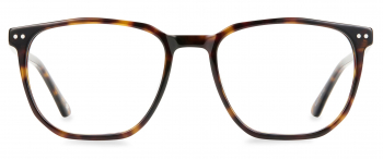 Parker optical frame in the colour Palm Tortoise displayed in front view.