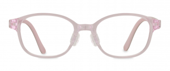 Ruthie optical kids frame in the colour Ballerina displayed in front view.