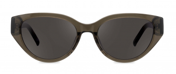 Shae sunglasses frame in the colour Fresh Pine displayed in front view.