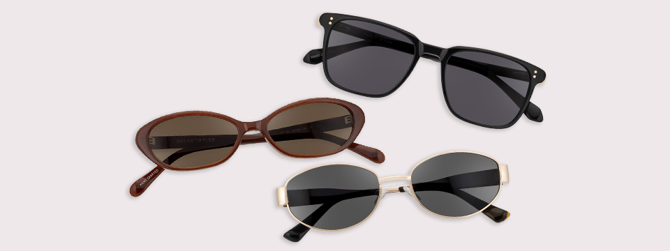 3 Pairs of non-prescription sunglasses from $249