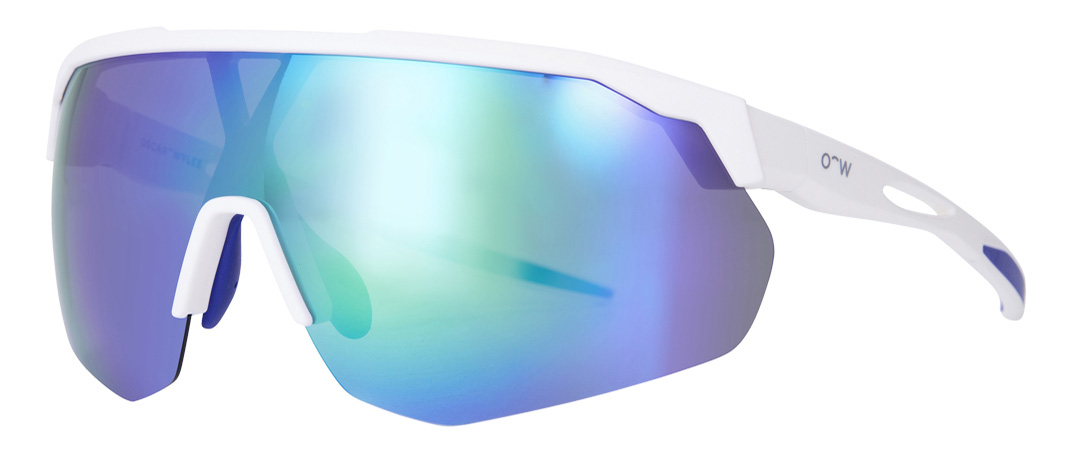 Falcon frame in the colour Beetle Glaze displayed in 45-degree angle view.