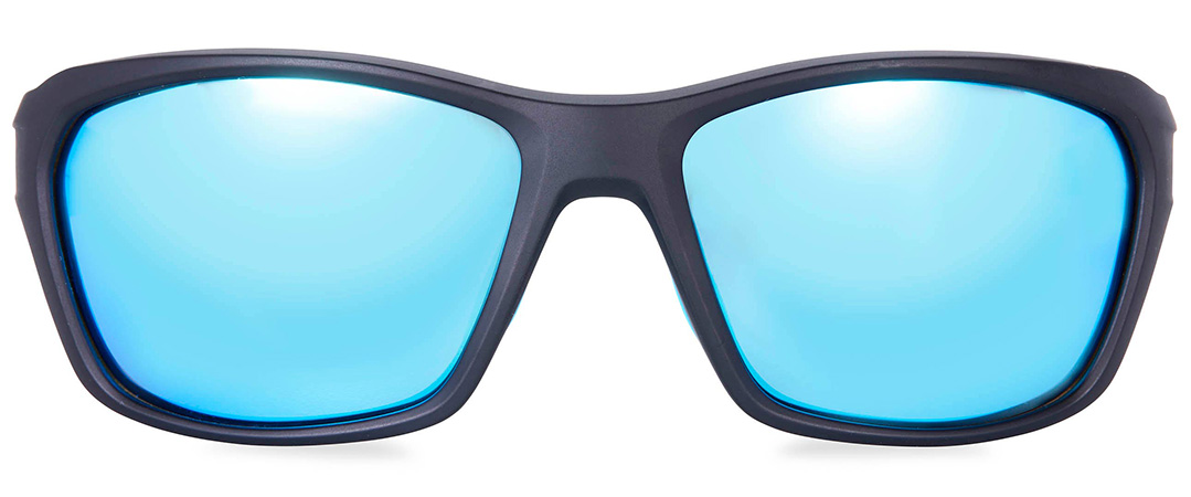 James frame in the colour Neptune displayed in front angle view.
