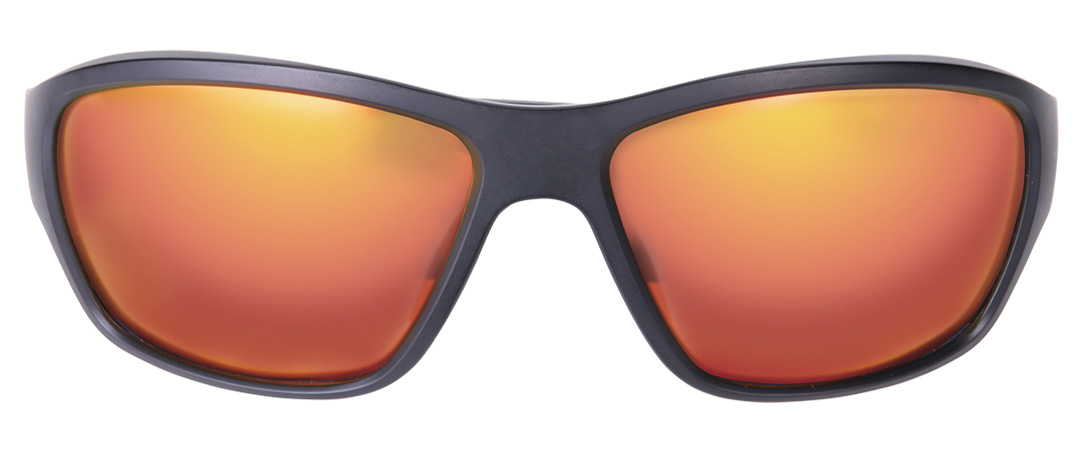 Lachie frame in the colour Burnt Amber displayed in flat angle view.