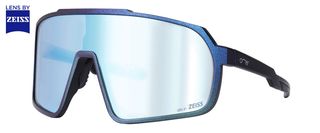 Wes frame in the colour Night Sky displayed in 45-degree angle view.