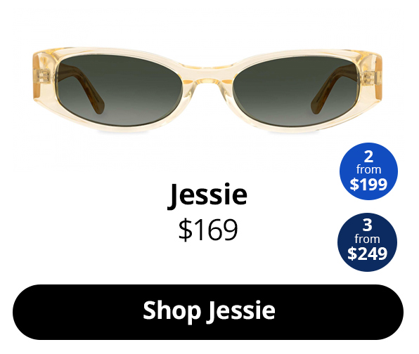 Jessie sunglasses in Chardonnay