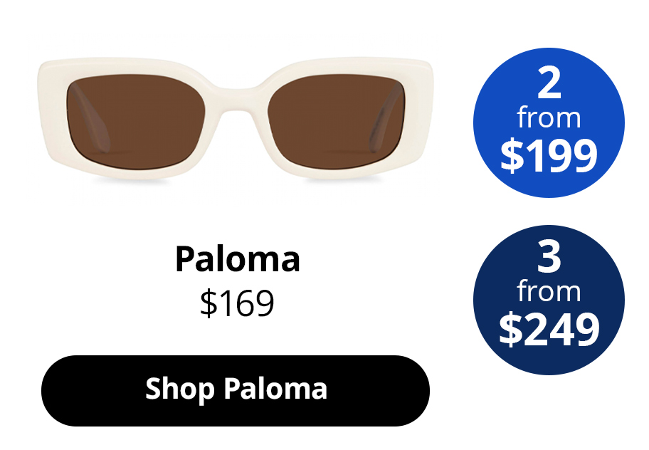 Paloma sunglasses in Almond