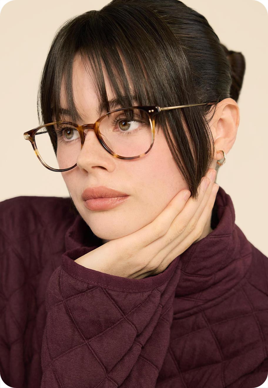 Oscar Wylee Peyton frame in Autumn Petal