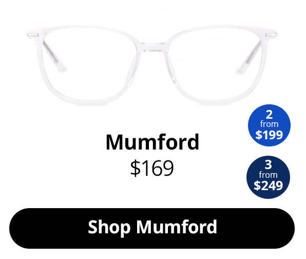 A photo of Mumford in Clear Crystal.