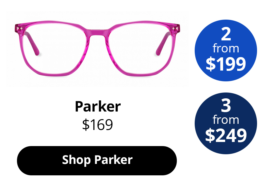 A photo of Parker in Electric Pink.