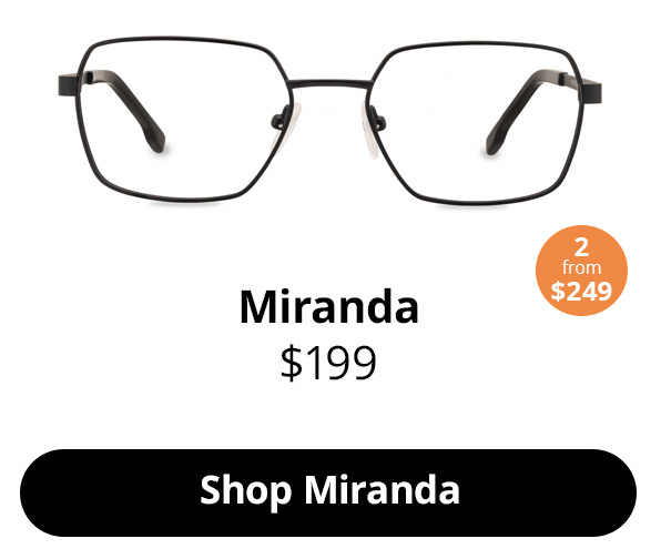 Miranda in Satin Black From $199