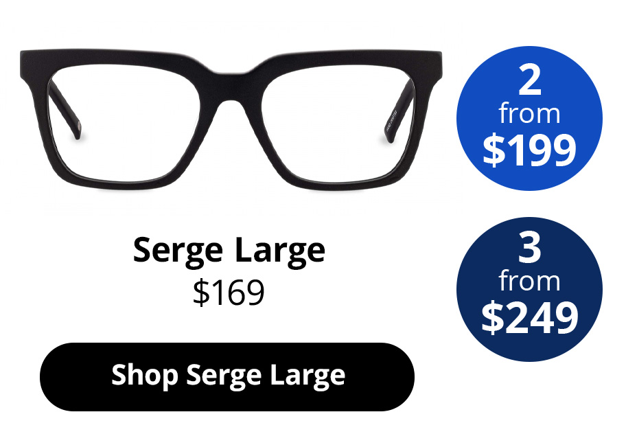  Oscar Wylee Serge frame in black matte