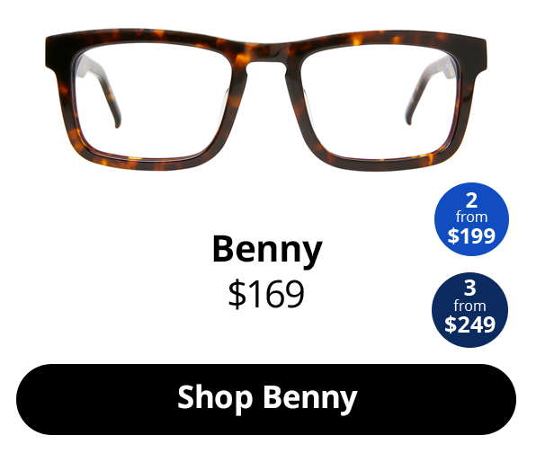Benny optical glasses for pear face shape in the colour Butterscotch Tortoise from $169