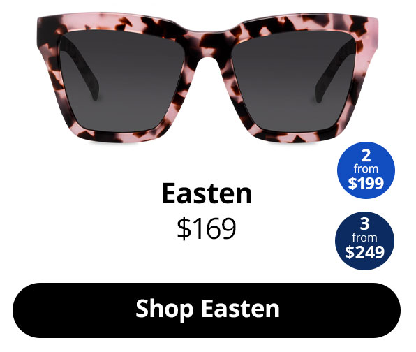 Easten sunglasses with tinted lenses in the colour Opal Tortoise from $169