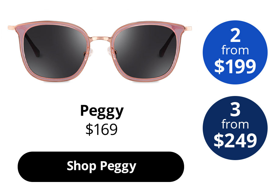 Peggy sunglasses with tinted lenses in the colour Blush Pink from $169