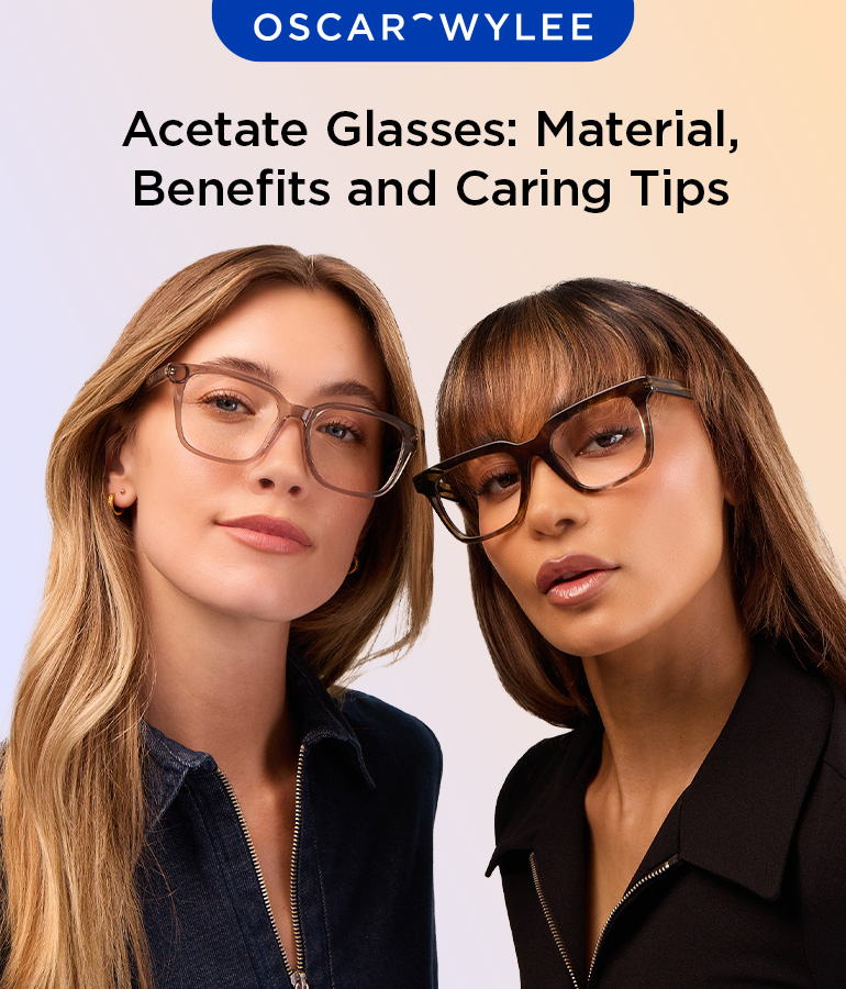 Acetate Frame Glasses