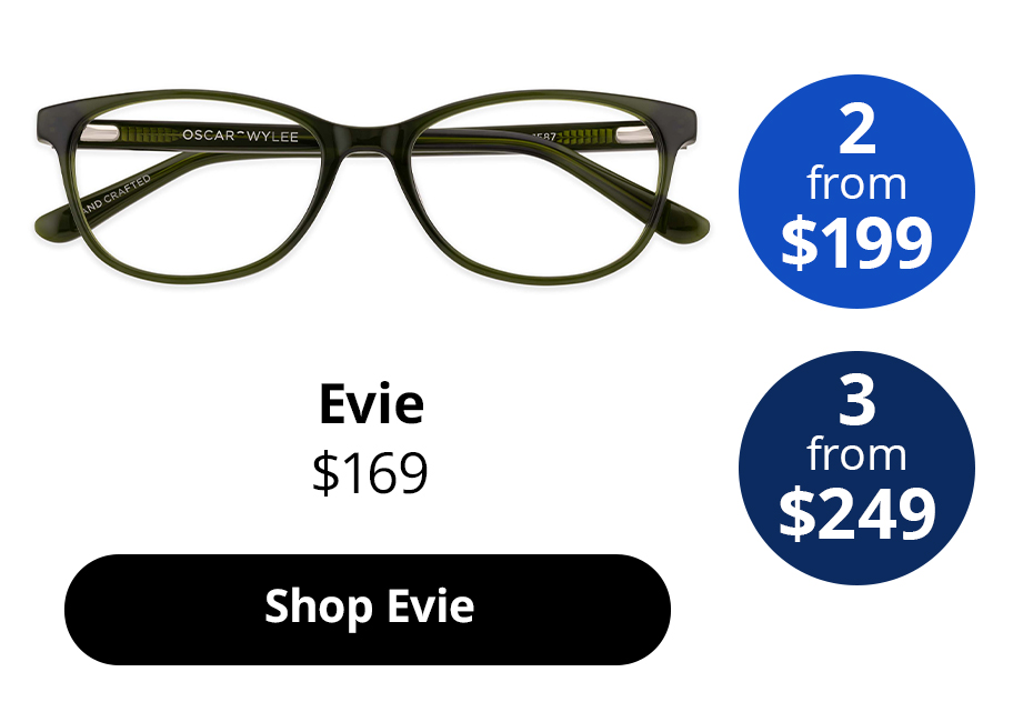 Oscar Wylee Evie_569 optical frame in Feather Moss.