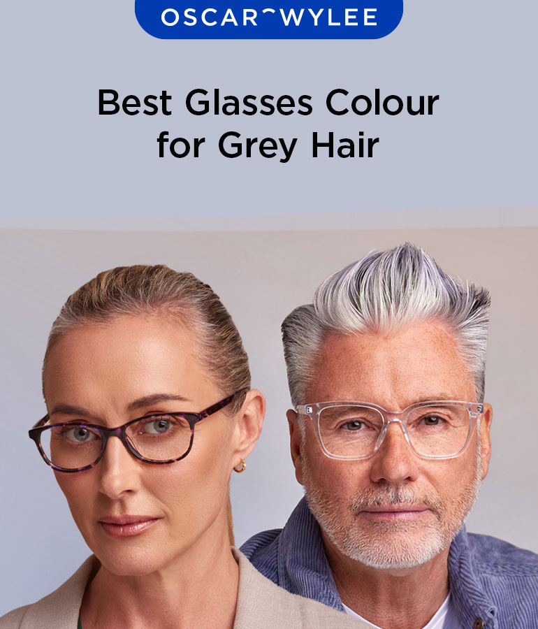 Best Glasses Colour for Grey Hair