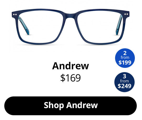 Oscar Wylee Andrew frame in Ribbon Blue