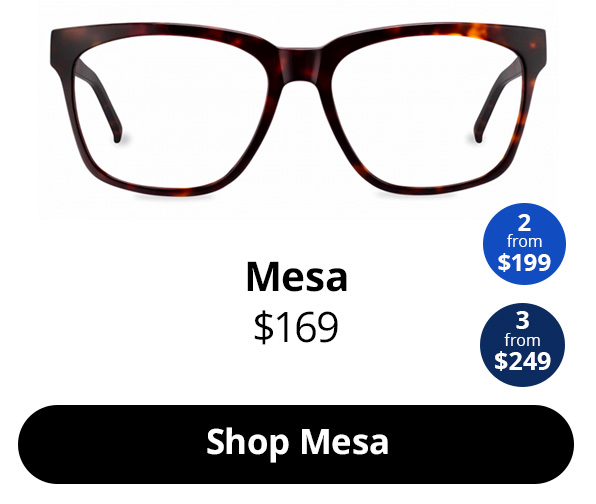 Oscar Wylee Mesa frame in Auburn Tortoise