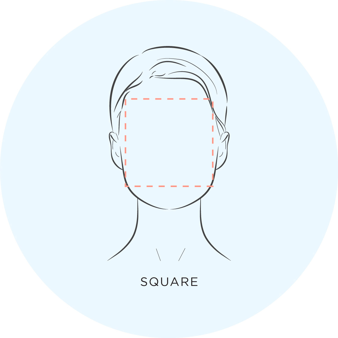 square face sketch