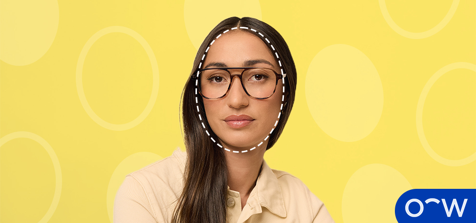oval face model picture